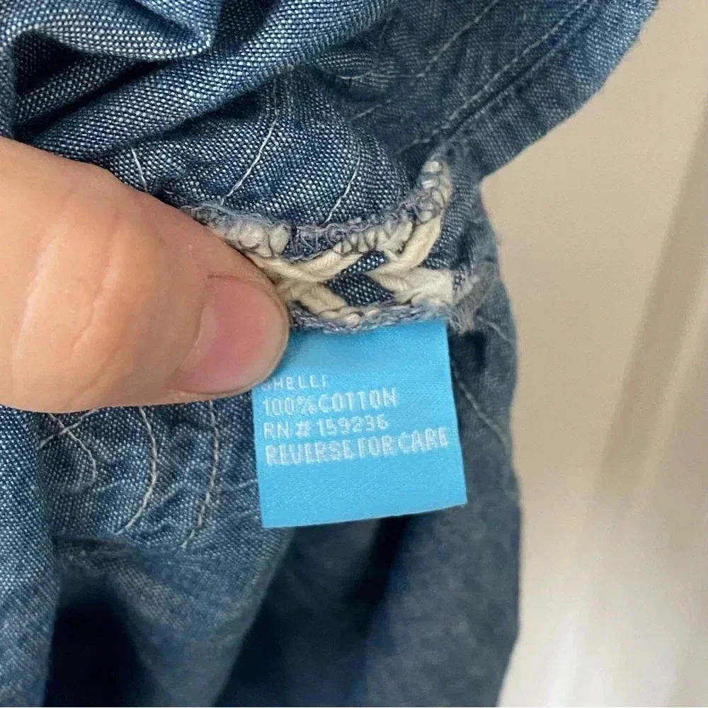 J. McLaughlin Pansy Denim Maxi Dress - Picture 8 of 8